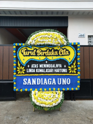 Papan Bunga Duka di Metro Timur